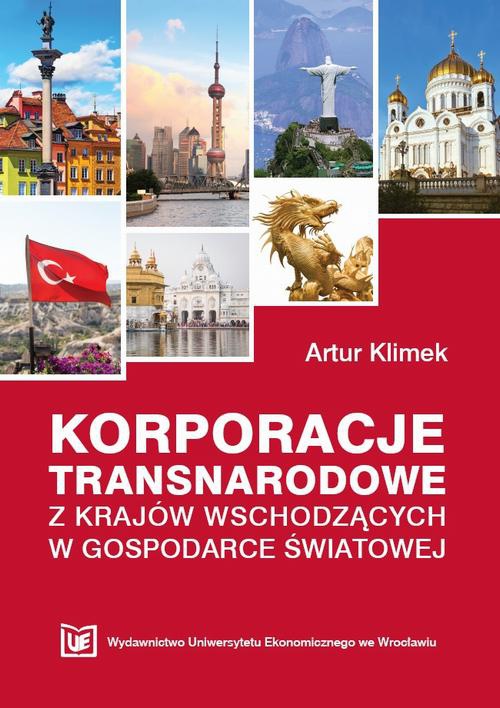 Okładka książki o tytule: Korporacje transnarodowe z krajów wschodzących w gospodarce światowej
