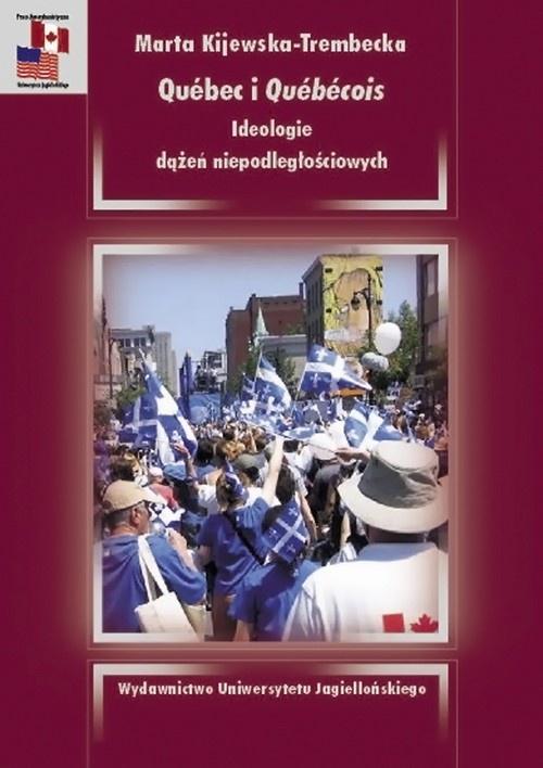 Обложка книги под заглавием:Quebec i Quebecois