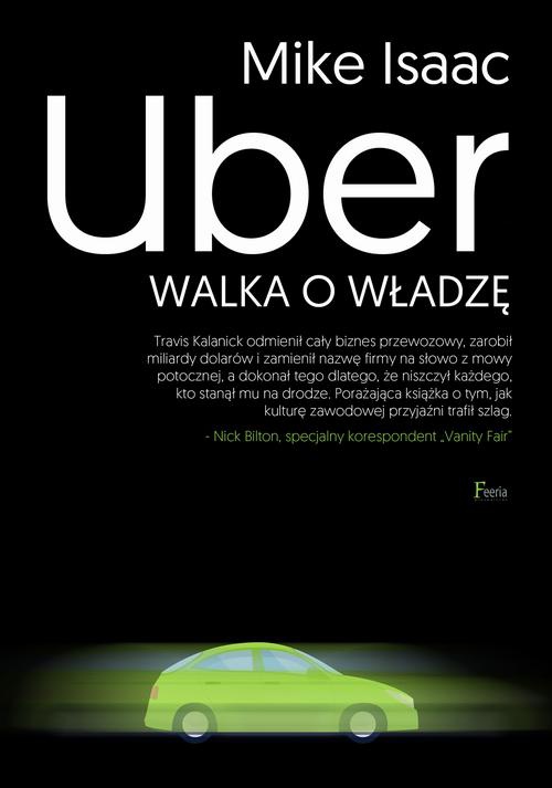 Обложка книги под заглавием:Uber. Walka o władzę