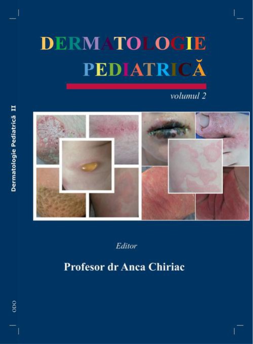 Okładka książki o tytule: Dermatologie Pediatrică. Volumul II