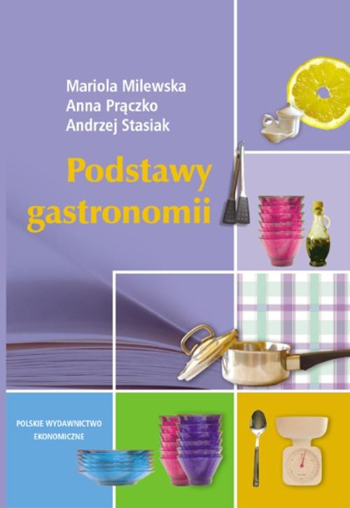 Обложка книги под заглавием:Podstawy gastronomii