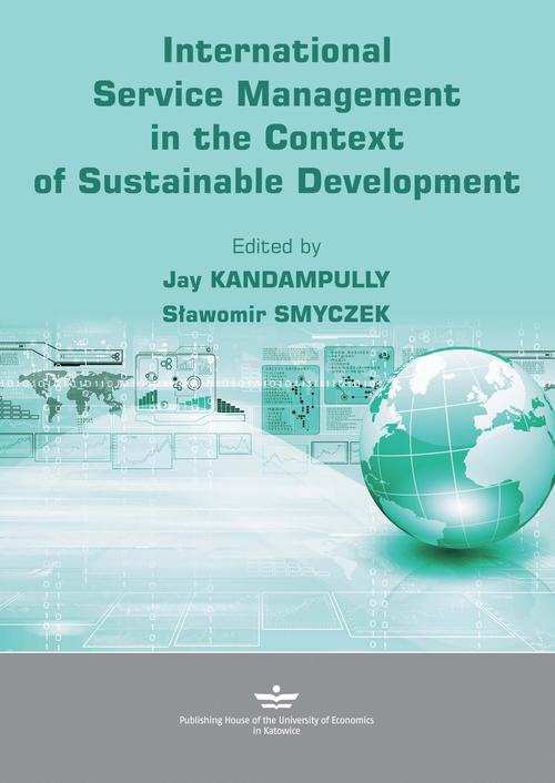 Okładka książki o tytule: International Service Management in the Context of Sustainable Development