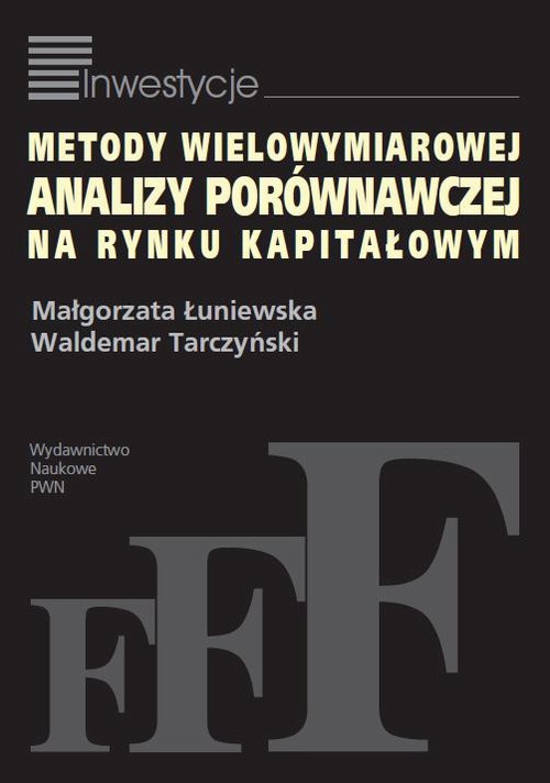 The cover of the book titled: Metody wielowymiarowej analizy porównawczej na rynku kapitałowym