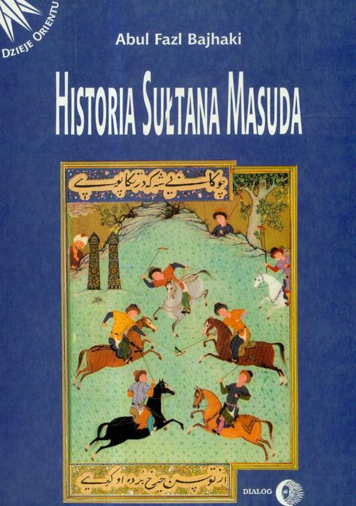 Обложка книги под заглавием:Historia sułtana Masuda