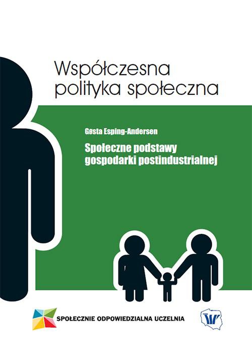 Обложка книги под заглавием:Społeczne podstawy gospodarki postindustrialnej