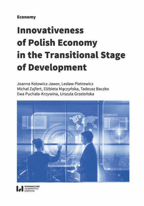 The cover of the book titled: Innovativeness of Polish Economy in the Transitional Stage of Development