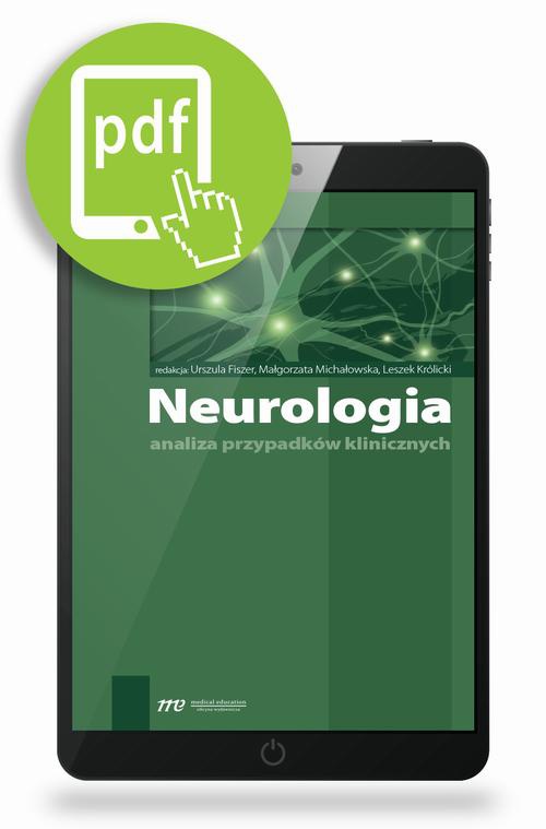 The cover of the book titled: Neurologia - analiza przypadków klinicznych