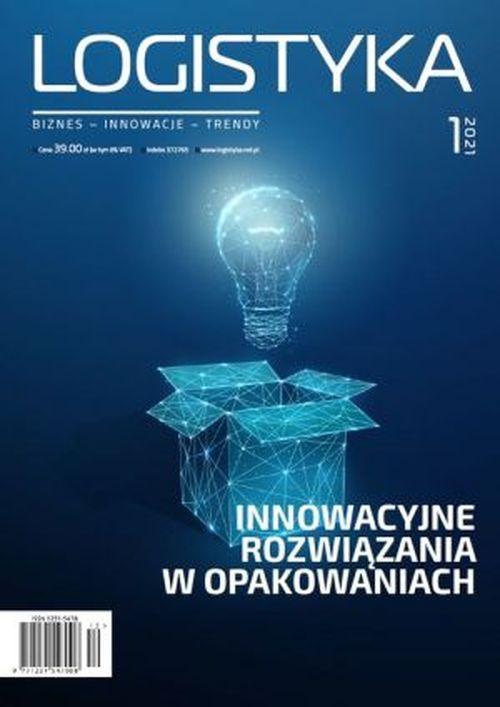 The cover of the book titled: Logistyka 1/2021