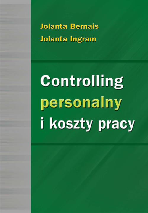 Обложка книги под заглавием:Controlling personalny i koszty pracy