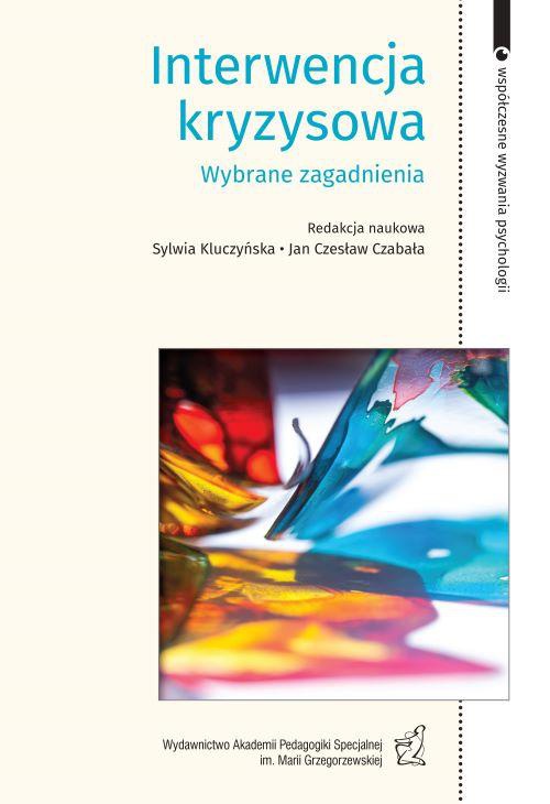 The cover of the book titled: Interwencja kryzysowa Wybrane zagadnienia