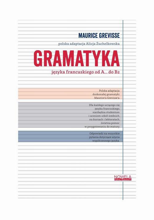 The cover of the book titled: Gramatyka języka francuskiego od A... do B2