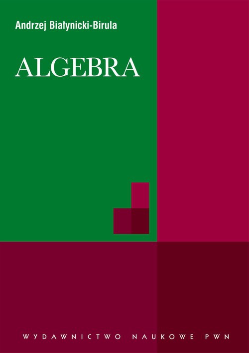 The cover of the book titled: Algebra