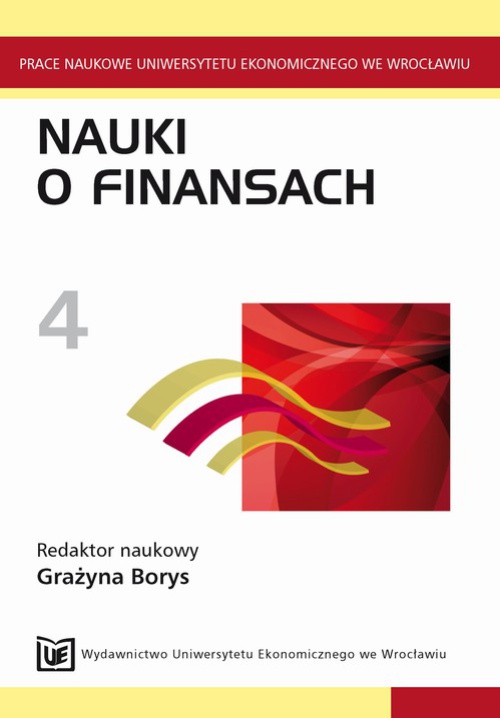 The cover of the book titled: Nauki o Finansach 4