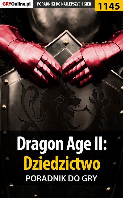 Okładka:Dragon Age II: Dziedzictwo - poradnik do gry 