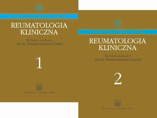 The cover of the book titled: Reumatologia kliniczna. TOM 1 i 2