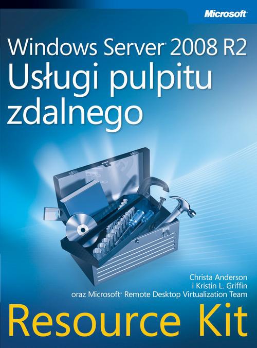 Обложка книги под заглавием:Windows Server 2008 R2 Usługi pulpitu zdalnego Resource Kit
