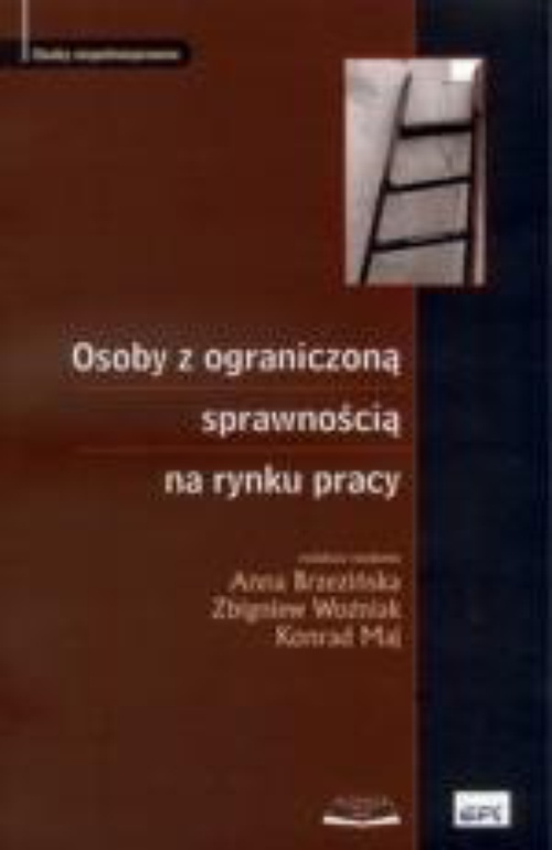 The cover of the book titled: Osoby z ograniczoną sprawnością na rynku pracy