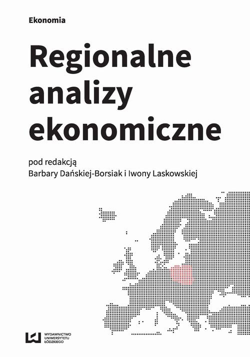 Okładka książki o tytule: Regionalne analizy ekonomiczne