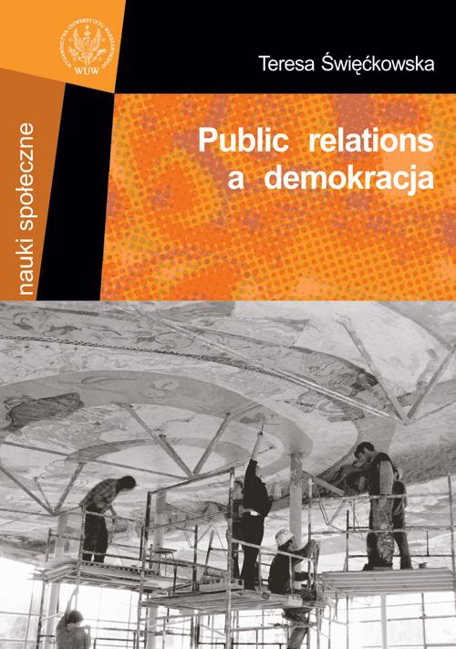 Okładka książki o tytule: Public relations a demokracja