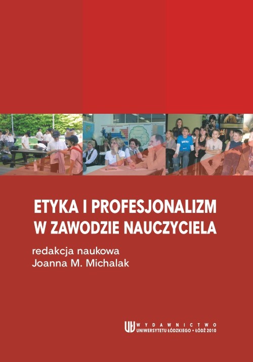 The cover of the book titled: Etyka i profesjonalizm w zawodzie nauczyciela