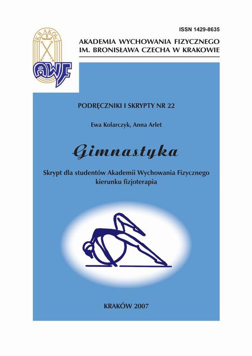 Обложка книги под заглавием:Gimnastyka