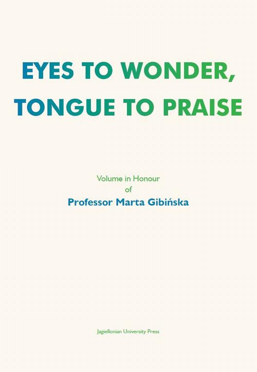 Обкладинка книги з назвою:Eyes to Wonder, Tongue to Praise