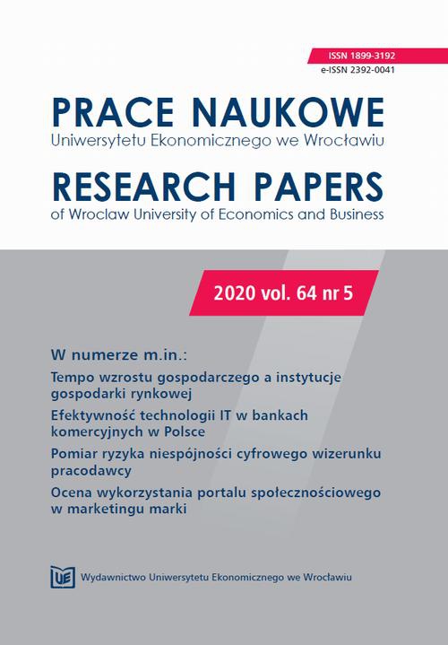 Обкладинка книги з назвою:Prace Naukowe Uniwersytetu Ekonomicznego we Wrocławiu 64/5
