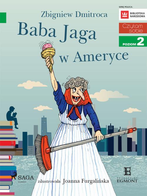The cover of the book titled: Baba Jaga w Ameryce