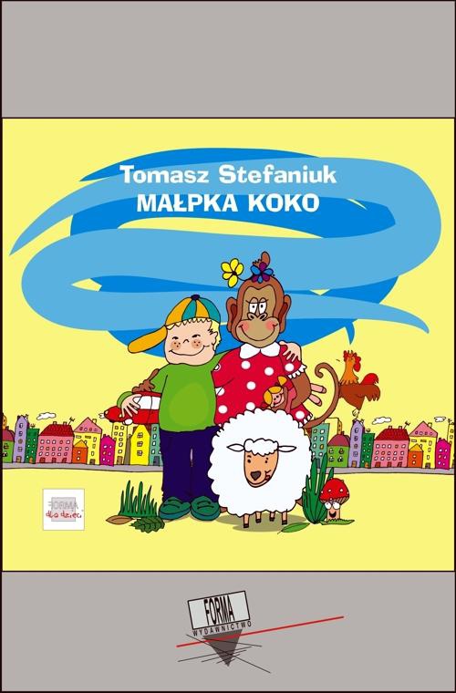 The cover of the book titled: Małpka Koko