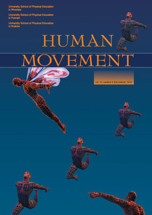 Обложка книги под заглавием:Human Movement, 13(4)