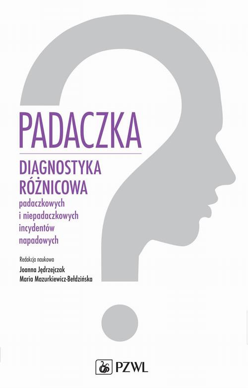 Обложка книги под заглавием:Padaczka