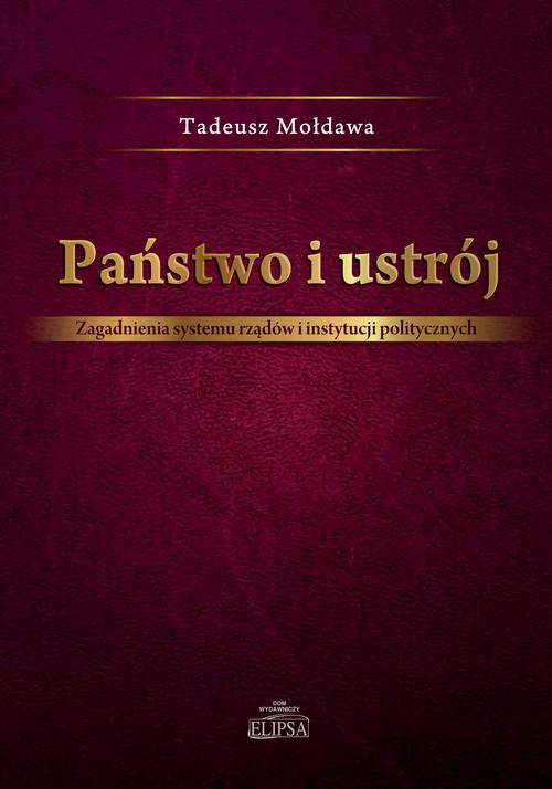 Обложка книги под заглавием:Państwo i ustrój