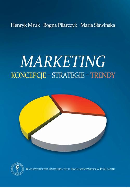 Okładka książki o tytule: Marketing. Koncepcje, strategie, trendy