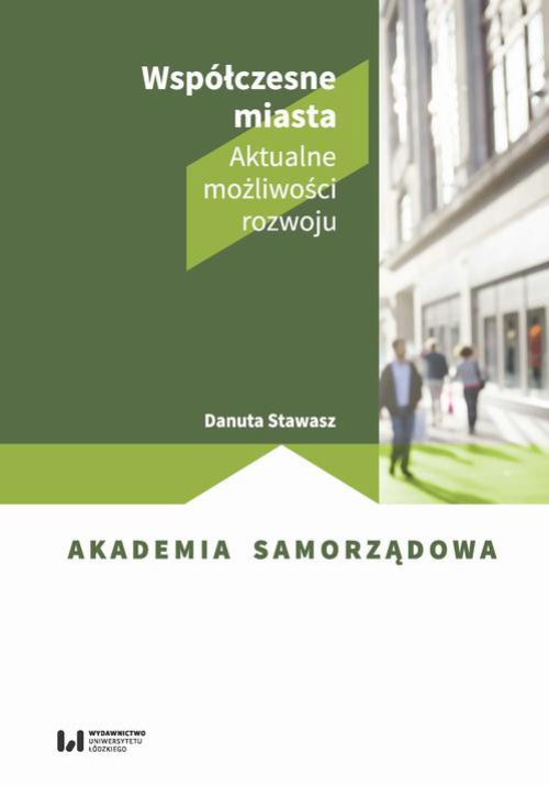 The cover of the book titled: Współczesne miasta