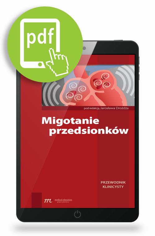 The cover of the book titled: Migotanie przedsionków