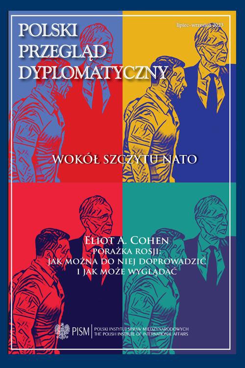 The cover of the book titled: Polski Przegląd Dyplomatyczny 3/2023