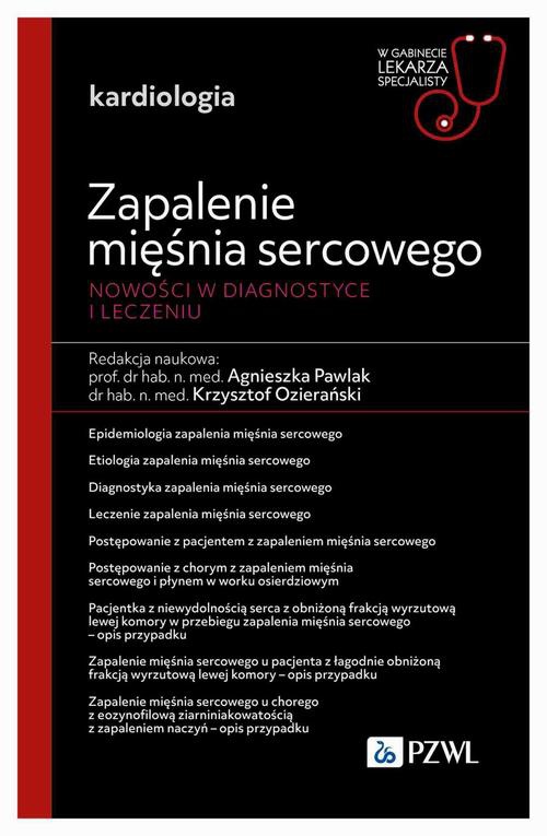 The cover of the book titled: Zapalenie mięśnia sercowego