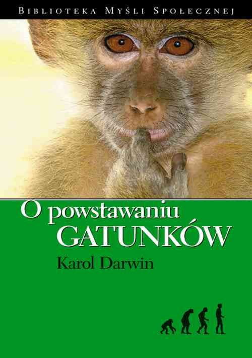 Обкладинка книги з назвою:O powstawaniu gatunków