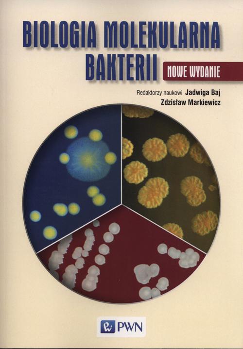 Обложка книги под заглавием:Biologia molekularna bakterii