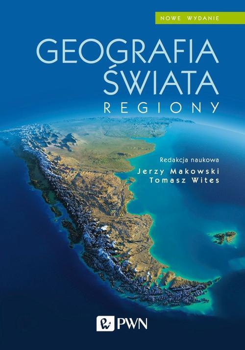 Обложка книги под заглавием:Geografia świata. Regiony