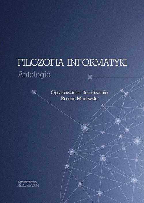 Обложка книги под заглавием:Filozofia informatyki