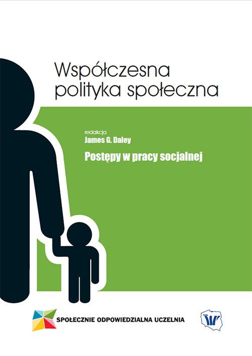 The cover of the book titled: Postępy w pracy socjalnej