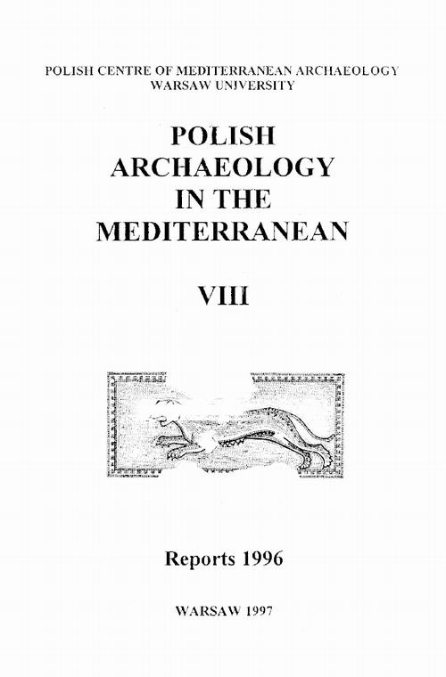 Обкладинка книги з назвою:Polish Archaeology in the Mediterranean 8