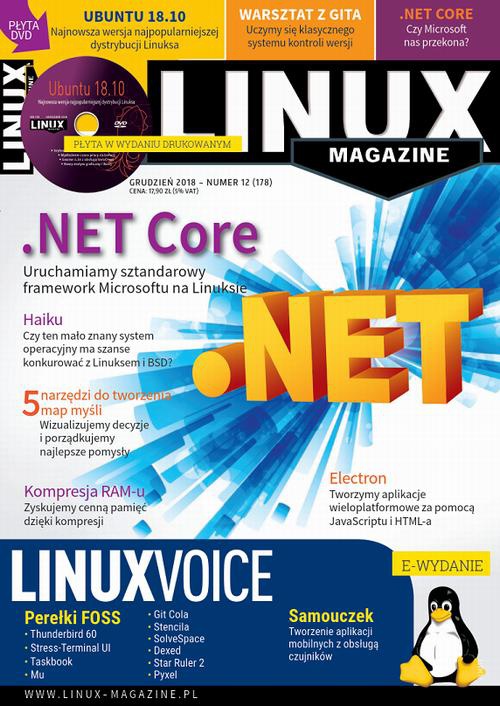 Okładka książki o tytule: Linux Magazine 12/2018 (178)