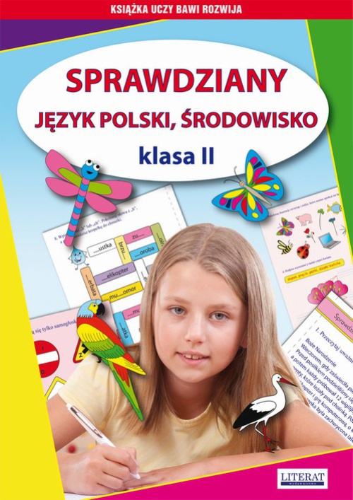 Okładka książki o tytule: Sprawdziany. Język polski. Środowisko Klasa II