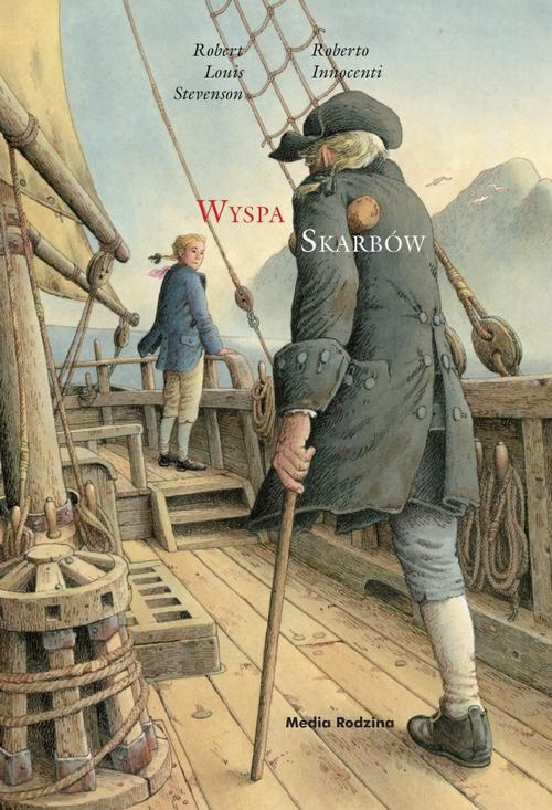 Обложка книги под заглавием:Wyspa Skarbów
