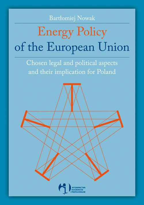 Okładka książki o tytule: Energy Policy of the European Union