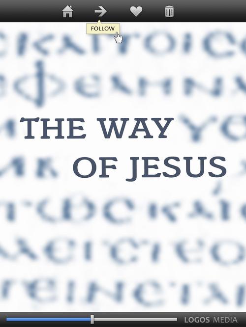 Обложка книги под заглавием:The Way of Jesus