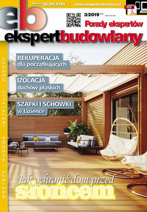 The cover of the book titled: Ekspert Budowlany 3/2019