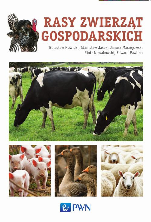 Okładka książki o tytule: Rasy zwierząt gospodarskich